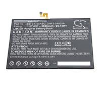 Vhbw Batterie Compatible Avec Samsung Tab S6 Lite Tablette Pad (6800mah, 3,85v, Li-Polymère)