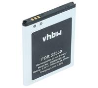 vhbw Batterie Compatible avec Samsung Wave 575 GT-S5750E, 578 GT-S5780, 723 GT-S7230, 723 téléphone Portable (1100mAh, 3,7V, Li-ION)