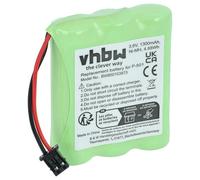 vhbw Batterie Compatible avec Sanyo CL-300, CL-400, CL-405, CL-100W, 23621, CL-200, 3N-600AA(MTM) téléphone Fixe sans Fil (1300mAh, 3,6V, NiMH)