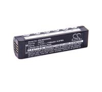 vhbw Batterie compatible avec Shure GLX-D14R/WL93, GLX-D2/B58, GLX-D2/B87, GLXD2 système de radio numérique, émetteur (1100mAh, 3,7V, Li-ion)