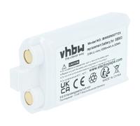 vhbw Batterie compatible avec Shure SLXD1, SLXD3, SLXD2, SLXD5 système de radio numérique, émetteur (1200mAh, 3,7V, Li-ion)