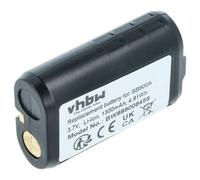 vhbw Batterie compatible avec Shure ULX-D, ULXD1, ULXD2, UR5 système de radio numérique, émetteur (1300mAh, 3,7V, Li-ion)
