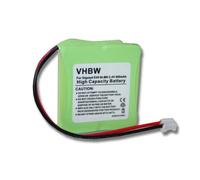 vhbw Batterie compatible avec Siemens Gigaset E455, E455 Sim, E450 Sim, E40, E450, E45 téléphone fixe sans fil (650mAh, 2,4V, NiMH)