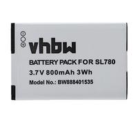 vhbw Batterie Compatible avec Siemens Gigaset SL400, SL400A, SL400H, SL350, SL350H téléphone Fixe sans Fil (800mAh, 3,7V, Li-ION)