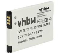 vhbw Batterie Compatible avec Siemens Gigaset SL450, SL450A Go, SL450H, SL450HX téléphone Fixe sans Fil (700mAh, 3,7V, Li-ION)