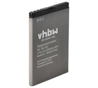 vhbw Batterie Compatible avec Simvalley RX-800, ZX-2902-675 Smartphone (1300mAh, 3,7V, Li-ION)