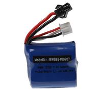 Vhbw Batterie Compatible Avec Skytech H102, H106, H120 Modéle Rc (600mah, 7,4v, Li-Ion, 40 X 38 X 21 Mm)-Vhbw