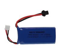 vhbw Batterie Compatible avec SM-2P connecteur pour modéle RC par ex. Voiture de Course Avion (1200mAh, 7,4V, Li-polymère, 70 x 30 x 18 mm)