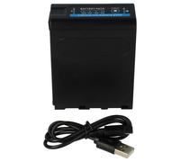 vhbw Batterie compatible avec Sony CCD-TR57, CCD-TR67, CCD-TR716, CCD-TR76, CCD-TR818, CCD-TR87 appareil photo (10400mAh, 7,2V, Li-ion), prise USB-C