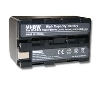 vhbw Batterie compatible avec Sony DCR-PC1, DCR-PC3, DCR-PC2, DCR-PC4, DCR-PC3E, CCD-CR1 (Ruvi) caméra vidéo caméscope (2000mAh, 3,6V, Li-ion)