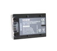 vhbw Batterie compatible avec Sony FDR-AX33, DEV-50V, FDR-AX100E, FDR-AX43 caméra vidéo caméscope (600mAh, 7,2V, Li-ion) avec puce d'information