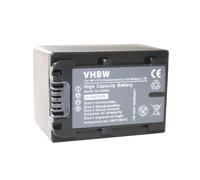 vhbw Batterie compatible avec Sony FDR-AX33, FDR-AX100E, FDR-AX43, FDR-AX60, FDR-AXP33 caméra vidéo caméscope (1300mAh, 7,2V, Li-ion) avec puce d'inf