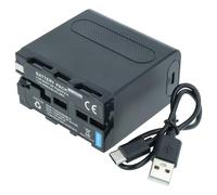 vhbw Batterie Compatible avec Sony GV-D900 Video Walkman, GV-D800 Video Walkman, GV-D300 Video Walkman Appareil Photo (6000mAh, 7,4V, Li-ION)