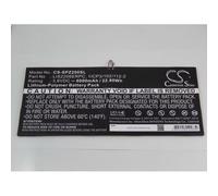 vhbw Batterie Compatible avec Sony Xperia Tablet Z2, Tablet Z2 TD-LTE Tablette Pad (6000mAh, 3,8V, Li-polymère)
