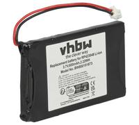 vhbw Batterie Compatible avec Supertooth Buddy téléphone Fixe sans Fil (600mAh, 3,7V, Li-ION)