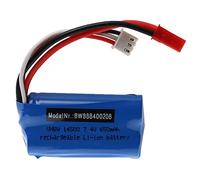 vhbw Batterie Compatible avec Syma F1 modéle RC (650mAh, 7,4V, Li-ION, 53 x 28,5 x 15 mm, Bec)
