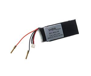 vhbw Batterie Compatible avec Syma X8 | X8HW, X8C, X8G, Round Jack DS24, X8HG, X8HC, T70CW drone (2000mAh, 7,4V, Li-polymère)