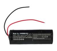 vhbw Batterie compatible avec Telenot 35 973, 6/N-270AA, F1011/S, FM 433 système d'alarme (600mAh, 7,2V, NiMH)