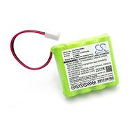 vhbw Batterie Compatible avec Teleradio LI-TX-MD10, LE-TX-MX10, LI-TX-MN6 opérateur télécommande Industrielle (2000mAh, 4,8V, NiMH)