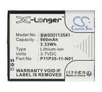 vhbw 1x Batterie Compatible avec Texas Instruments TI Nspire CX Cas Graphing, TI-Nspire CX Cas Calculatrice de Poche (900mAh, 3,7V, Li-ION)