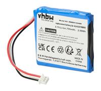 vhbw Batterie Compatible avec Tomtom Start 25, 4EN42, 20, 4EN52, 4EN.001.02 GPS, Appareil de Navigation (700mAh, 3,7V, Li-ION)