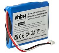 vhbw Batterie Compatible avec Tomtom Via 135, 1435T, 1405T, 1405M, 135M, 1405, 1505, 1435TM GPS, Appareil de Navigation (900mAh, 3,7V, Li-ION)
