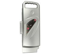 Vhbw Batterie Compatible Avec Victoria S-Serie Xt, Madeira Mannheim, Toulouse, Sevilla Se Vélo Électrique (15,6ah, 25,2v, Li-Ion) - Argenté