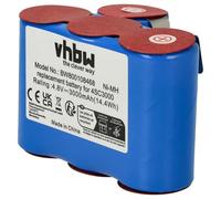vhbw Batterie Compatible avec Vileda AS-193E9A Robot électroménager (3000mAh, 4,8V, NiMH)