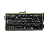 vhbw Batterie Compatible avec Waterpik Sensonic Plus SR-3000, SR-3000E Brosse à Dents électrique (700mAh, 2,4V, NiMH)