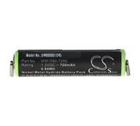 Vhbw Batterie Compatible Avec Wella Bella, Chromini, , Super Rasoir Tondeuse Électrique (700mah, 1,2v, Nimh)