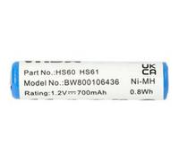 vhbw batterie compatible avec Wella Contura HS60, HS61 rasoir tondeuse à cheveux (700mAh, 1,2V, NiMH) https://www.fnac.com/mp48650202/vhbw-batterie-compatible-avec-Wella-Contura-HS60-HS61-rasoir-tondeuse-a-cheveux-700mAh-1-2V-NiMH/w-4?oref=f54f02dd-5011-d35a-b367-0d3e22e0d666