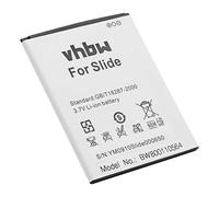 vhbw Batterie Compatible avec Wiko N300, Slide, Slide 4G, Slide 4GB téléphone Portable (2500mAh, 3,8V, Li-ION)