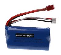 vhbw Batterie Compatible avec Wltoys 12428 modéle RC (1500mAh, 7,4V, Li-ION, 71 x 38 x 18 mm)