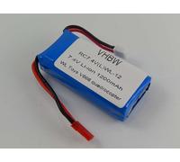 Vhbw Batterie Compatible Avec Wltoys V666 Quadrocopter Drone (1200mah, 7,4v, Li-Ion)-Vhbw
