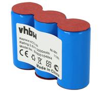 vhbw Batterie compatible avec Wolf Garten cisaille à gazon 7084889 cisaille (3000mAh, 3,6V, NiMH)