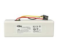 vhbw Batterie compatible avec Xiaomi Roborock Q5 Pro Q50ULE, Q5 Pro+, Q5+, Q7+ Q7P02-00, Q52 robot électroménager (2600mAh, 14,4V, Li-ion)