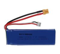 Vhbw Batterie Compatible Avec Xt30 Connecteur Pour Modéle Rc Par Ex. Voiture De Course, Avion (2400mah, 7,4v, Li-Polymère, 104 X 34 X 15,5 Mm)-Vhbw