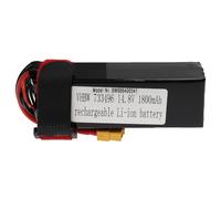 Vhbw Batterie Compatible Avec Xt60 Connecteur Pour Modéle Rc Par Ex. Voiture De Course, Avion (1800mah, 14,8v, Li-Polymère, 108 X 36 X 28 Mm)-Vhbw