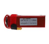 Vhbw Batterie Compatible Avec Xt60 Connecteur Pour Modéle Rc Par Ex. Voiture De Course, Avion (4000mah, 11,1v, Li-Polymère, 137 X 44 X 22 Mm)-Vhbw