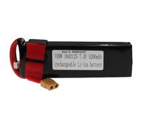 Vhbw Batterie Compatible Avec Xt60 Connecteur Pour Modéle Rc Par Ex. Voiture De Course Avion (5200mah, 7,4v, Li-Polymère, 135 X 44,5 X 22,5 Mm)-Vhbw