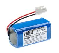 vhbw Batterie compatible avec Zaco A4s, A6, A8s, A9s aspirateur, robot électroménager (2600 mAh, 14,8V, Li-ion)