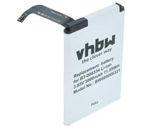 vhbw Batterie Compatible avec Zebra TC200J | TC25, TC20 scanner de code-barre POS (3000mAh, 3,85V, Li-ion)