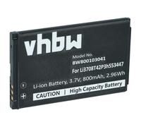 vhbw Batterie Compatible avec ZTE Agent, C70, C78, C88, E520, Essenze, F160 téléphone Portable (800mAh, 3,7V, Li-ION)