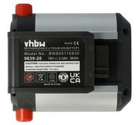 vhbw Batterie convient à Gardena PowerMax Li-18/32 tondeuse à gazon et Jet Li-18 ou encore BLi-18 (9840-20, 9839-20) - (Li-Ion, 2000mAh, 18V) G