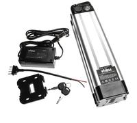 Vhbw Batterie De Vélo 8,8ah 24v Li-Ion Chargeur Compatible Avec Prophete, Mifa, E Bike, Vélos Électriques Inclus