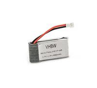 vhbw Batterie Li-Polymère 600mAh (3.7V) Fiche WALKERA pour Le modélisme Walkera CB100 4G6 5G6 HM 4#3B