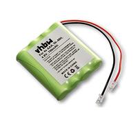 vhbw Batterie Pack de 4X Micro AAA pour Divers appareils (700mAh, 4,8V, NiMH)