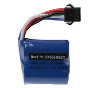 Vhbw Batterie Pour Modéle Rc Par Ex. Voiture De Course Avion (600mah, 7,4v, Li-Ion, 40 X 38 X 21 Mm, Sm-4p)-Vhbw