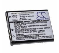 vhbw Batterie pour téléphone sans fil remplace Panasonic N4FUYYYY0046, N4FUYYYY0047 (660mAh, 3.7V, Li-Ion)