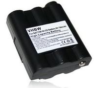 vhbw 1x Batterie Remplacement pour Alan/Midland BATT5R, PB-ATL/G7 pour Radio Talkie-walkie (700mAh, 6V, NiMH)
